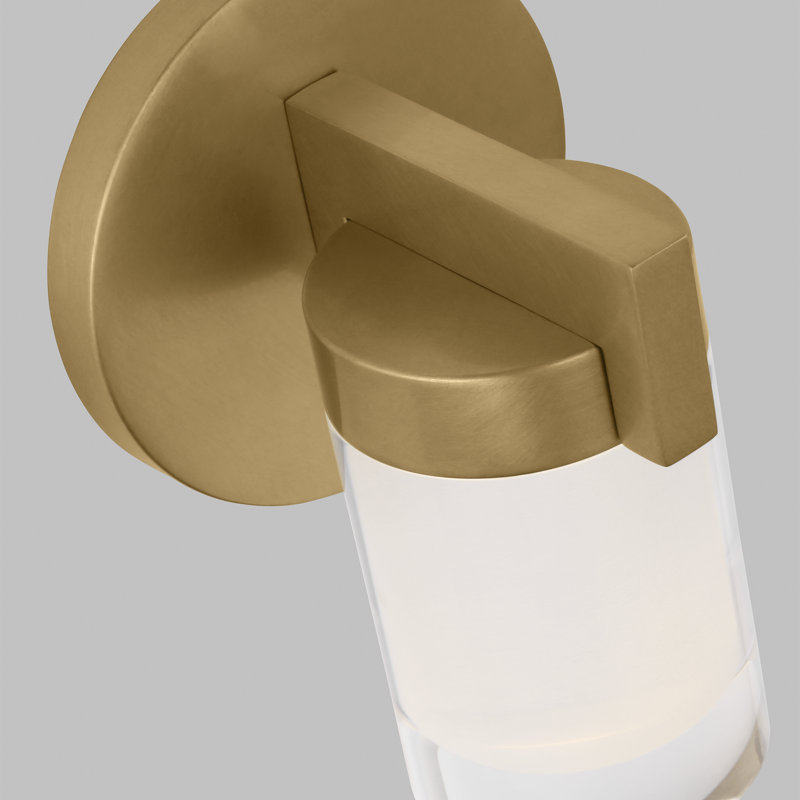 Esfera Small Sconce, Hand Rubbed Antique Brass