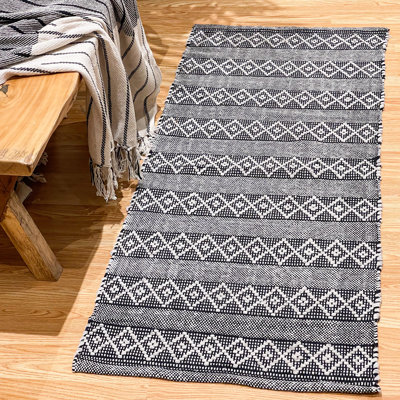 Steverson Cotton Bath Rug