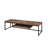 Bob Weathered Oak & Black Metal Finish TV Stand-493586818