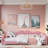 Galanti Upholstered Daybed With Cloud-shaped Backrest-253716215-253716210