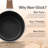 Saucepan Pot With Lid - Non-Stick High-Qualified Kitchen Cookware With See-Through Tempered Glass Lids, 2 QT. (Works With Model: NCCWA13BR)-99987200