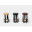 Stool with Metal Frame-85766731