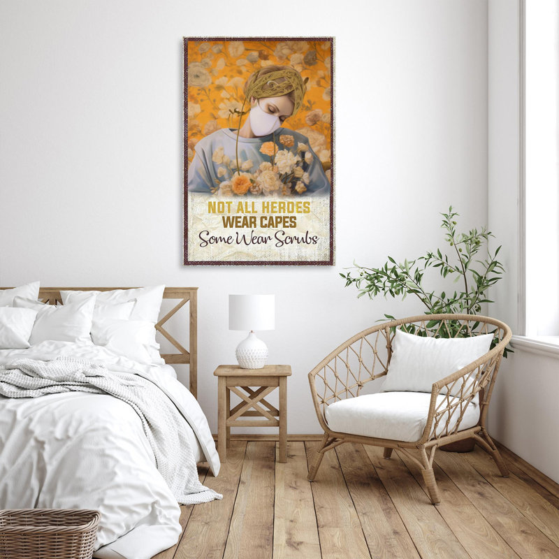 «Nurse Some Porter Scrub On Canvas», impression, H 36 po x l 24 po x P 1,25 po