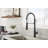 Parma Pre-Rinse Single Handle Spring Pull-Down Kitchen Faucet-86174551