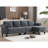 Modern Sofa Convertible Sectional Sofa With Storage,L-Shaped Sofa,Four-Seater Sofa, Sectional Couches For Living Room-716618193