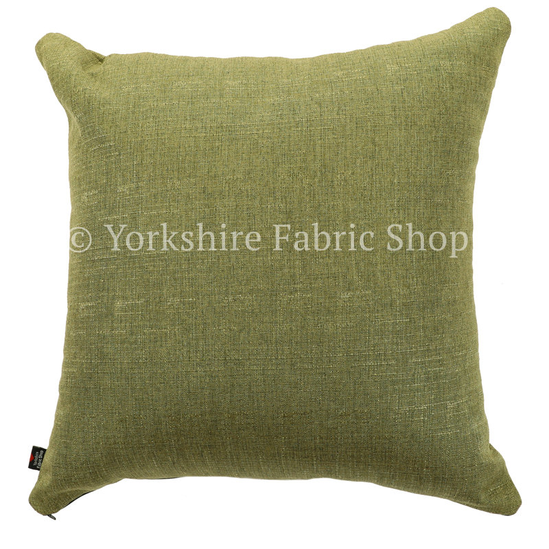 Malton Square Cushion, Small, Green