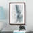 Waves upon the Beach in Abstract - Picture Frame Graphic Art Print-55762342-55762341