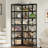 Sheehan Reversible Corner Bookcase, L-Shaped Bookshelf-1477058659