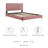 Modway Leah Chevron Tufted Performance Velvet Platform Bed-1289314038-1289314034