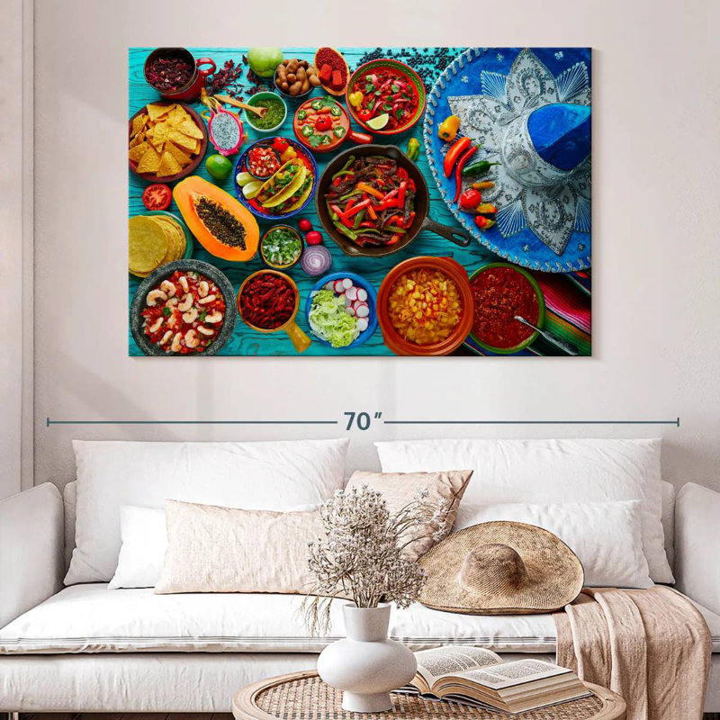 Cuisine mexicaine Yarlin, H 34 po x l 51 po