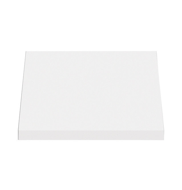 36" Commercial Style Hood, Matte White, 30"