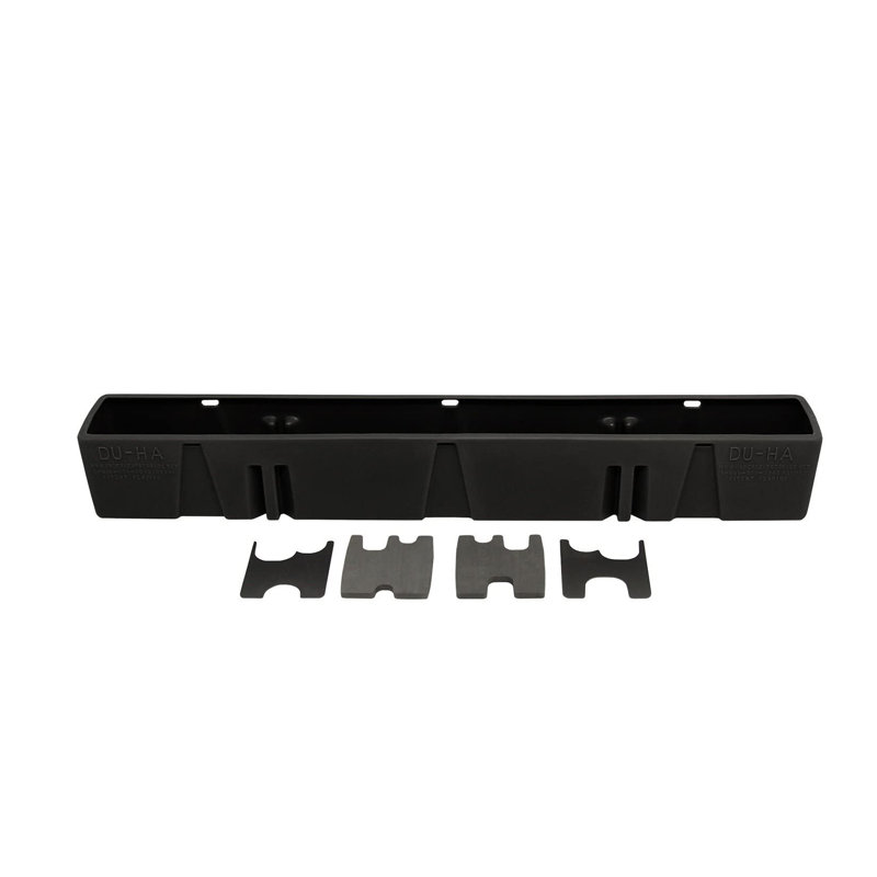 50" Behind Seat Truck Storage Container Organizer Box Gun Rack