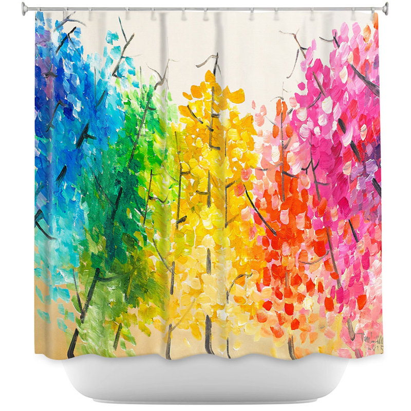 Celentano Floral Shower Curtain