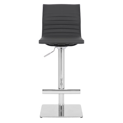 Batres Swivel Upholstered Adjustable Height Bar Stool