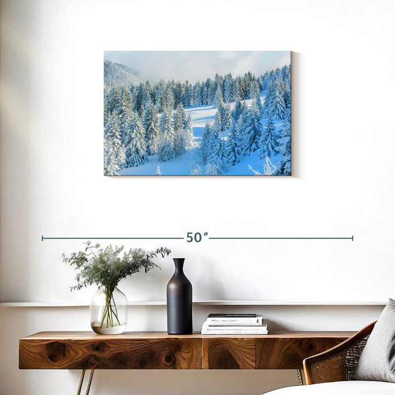 Alvord Pine Winter Wonderland, H 20 po x l 30 po