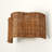 1-Light Boho Rattan Wall Sconce
