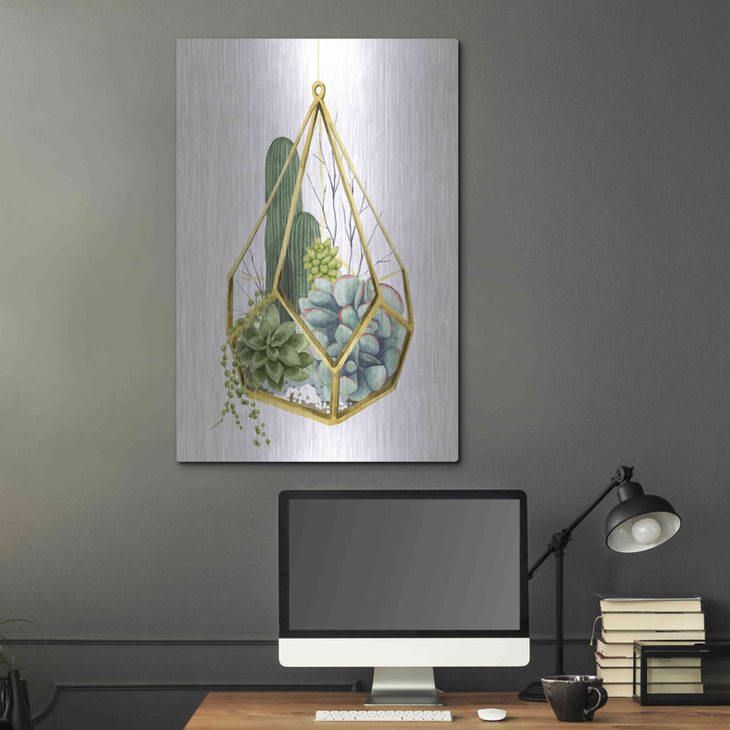 «Wild Terrarium IV» par Grace Popp, H 36 po x l 24 po