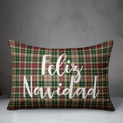 Plaid Throw Pillow