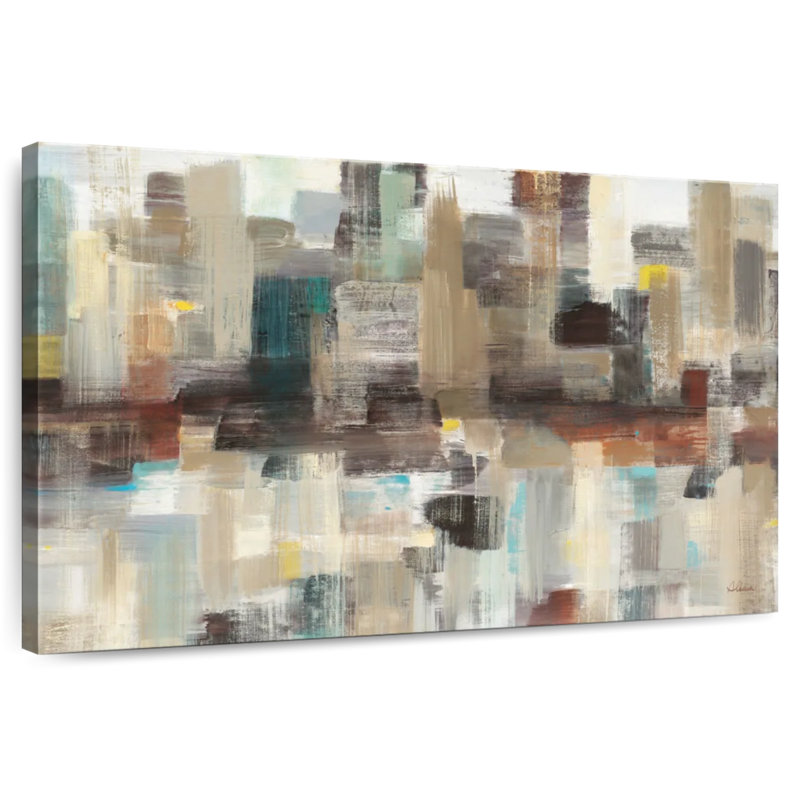 Sidewalks, 24" H x 36" W