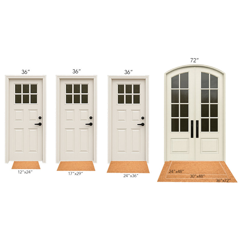 Paillasson rose 17 po x 29 po, Rose, 17 po x 29 po