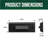 Black Low Voltage Integrated LED Metal Step Light Pack