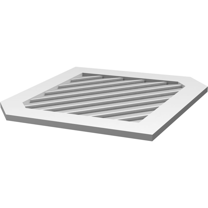 Pente verticale verticale en uréthane Signature, H 36 po x l 36 po x P 1 po