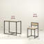 Ensemble de table de salle à manger 3 pièces pour 2 personnes, table de cuisine et chaises, ensembles de salle à manger pour petits espaces