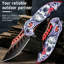Couteau pliant durable HuntReady avec outils de survie essentiels