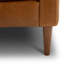 Canapé en cuir véritable 86 po Daylen