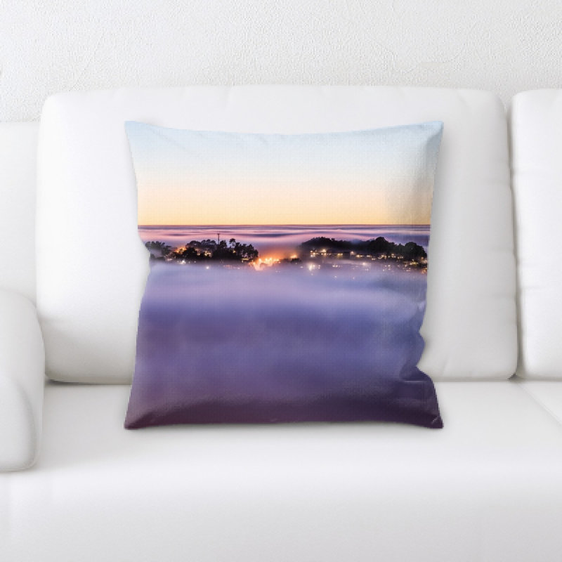 Microsuede Throw Pillow