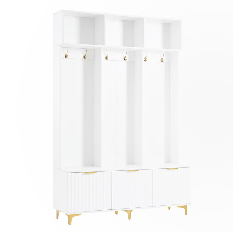 Armoire décorative, Blanc