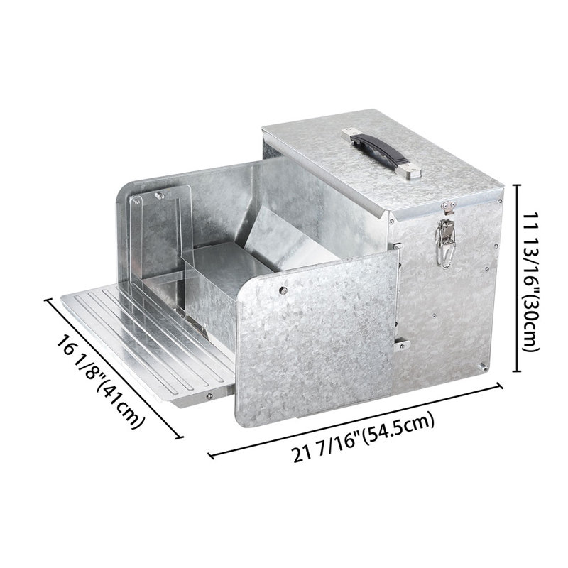 Thirza Metal 1.8 Lb. Feeder
