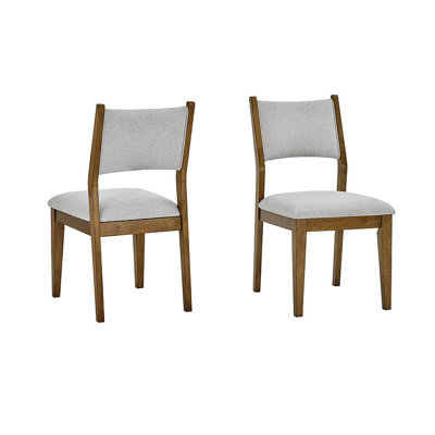 Oak Dining Side Chairs With Fabric