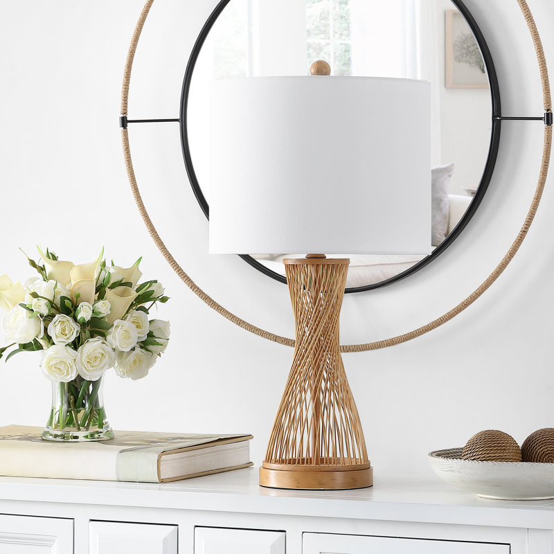 Ahanu Solid Wood Table Lamp