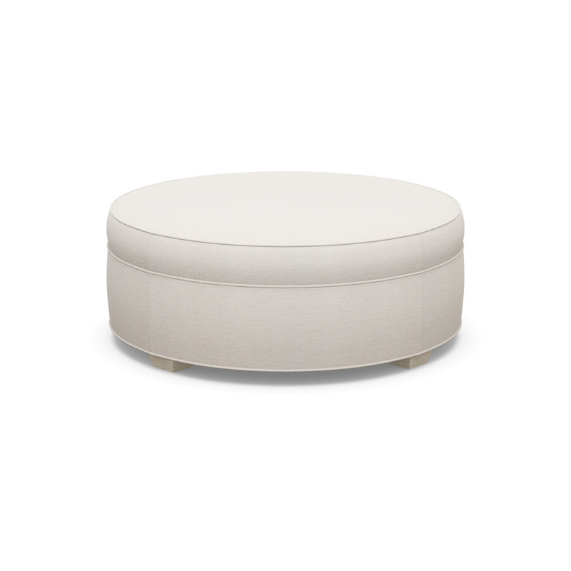 Round Ottoman, Sandstone, 2243-80