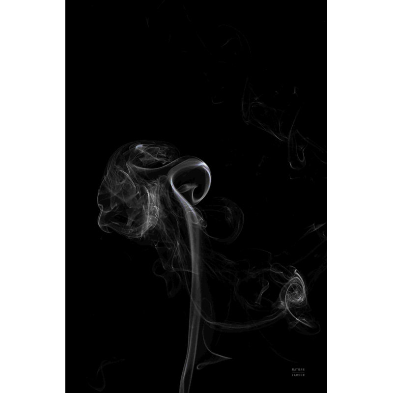 «Smoke V» par Nathan Larson - photographie sur toile tendue, H 36 po x l 24 po