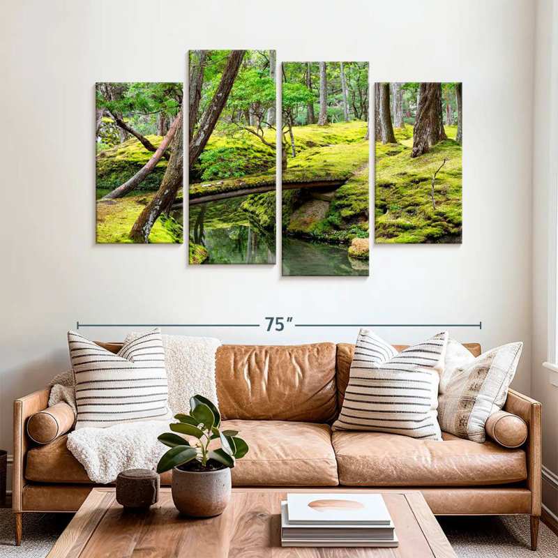 Alvord Bridge Over Calm Water, 42" H x 68" W