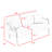 Queana Metal 60'' Reception Sofa-1999194064