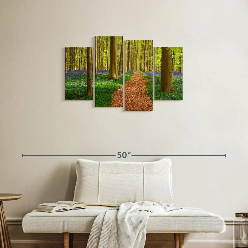 Alvord Hallerbos Beech Path, 22" H x 36" W