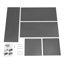 Grande boîte à fleurs extérieure en acier 38 po x 15 po x 15 po avec drainage épissé-911939585