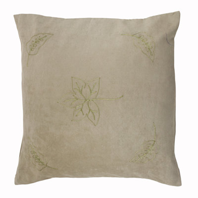 Floral Square Cushion Cover
