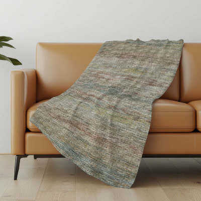 Premium Machine Washable Addison Sherpa Throw Blanket