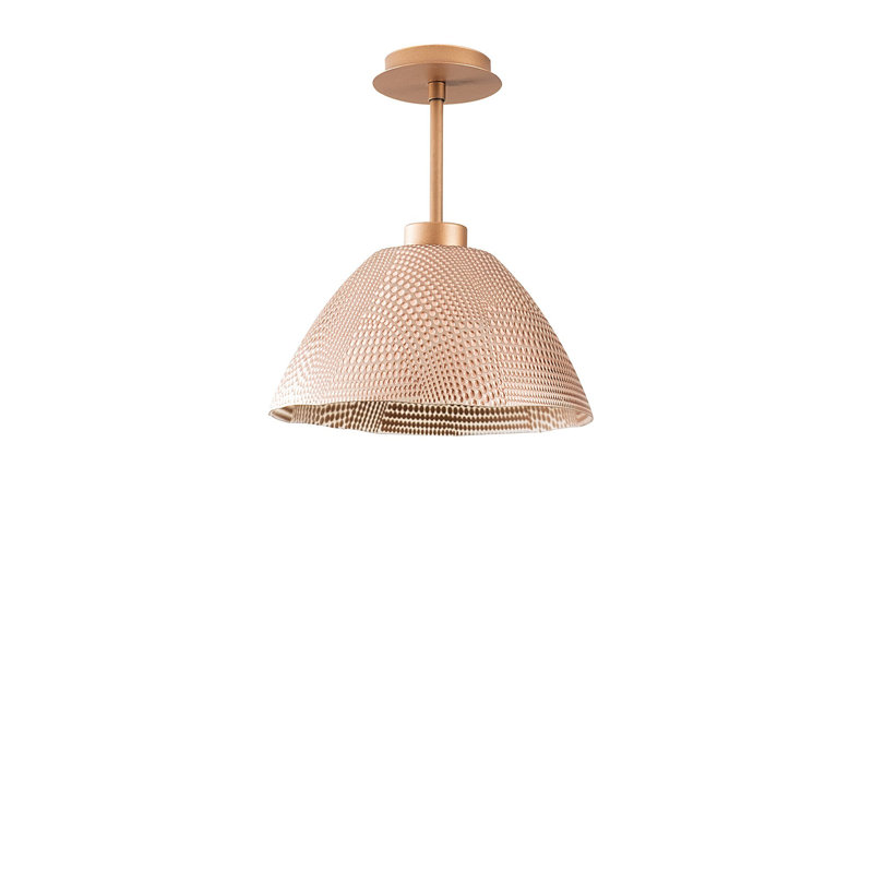 Luminaire suspendu en forme de dôme à 1 lumière Excalibur
