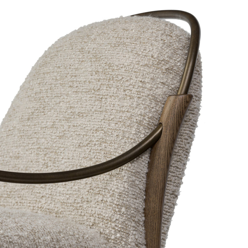 Demi Chair, Gray Acrylic