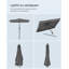 Careena 200cm Market Parasol-1986091019-1986091018