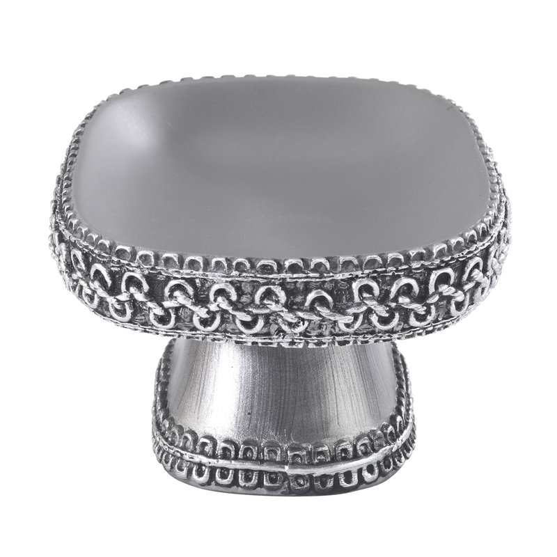 Porte-savon tressé Medallion Gte, Granite