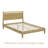  Adept Wooden Bed Frame with Headboard, Solid Wood Foundation with Silent Slats and Wood Central Supports, 1000 Lb Capacity, Effortless Assembly, Multiple Sizes and Colors-587013832-587013834