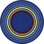 Kid Essentials Rainbow Rings Area Rug