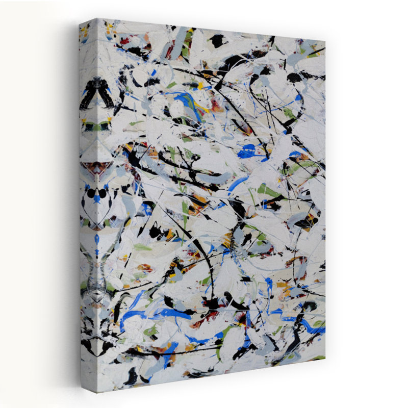 Contemporary Art Abstract Contemporary Wall Art by Michael Cross - Wrapped Canvas Print, 45.72 cm H x 30.48 cm W