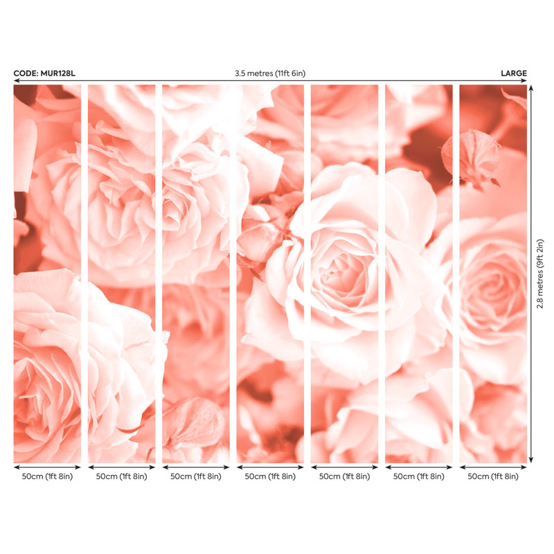 Fulford Matte Wall Mural, 280 cm L x 350 cm W